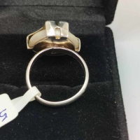 Сребърен пръстен със Седеф-5,70/925, снимка 7 - Пръстени - 44819707