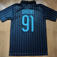 Inter Milan / #91 SHAQIRI - футболна тениска на ИНТЕР - за ръст 160см, снимка 3 - Детски тениски и потници - 41084551