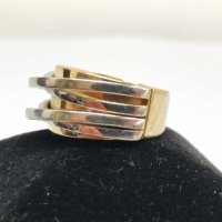 Златен пръстен-10,60гр/14кр, снимка 3 - Пръстени - 42099371
