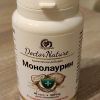 Монолаурин 90 капсули Dr Nature, снимка 1 - Хранителни добавки - 35827214