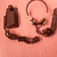 Морзов ключ и слушалки, снимка 1 - Антикварни и старинни предмети - 40335677