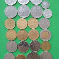 Голям лот монети от Италия, снимка 1 - Нумизматика и бонистика - 41976272