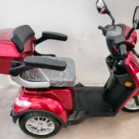 Електрическа триколка тип скутер с хидравлични спирачки В-1 LUX 1500W, снимка 2 - Мотоциклети и мототехника - 34866315