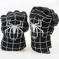 Комплект меки ръкавици на черният Спайдърмен (Black Spiderman), снимка 1 - Плюшени играчки - 42506983