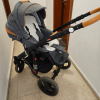 Бебешка количка Adamex Vicco, снимка 2 - Детски колички - 44574552