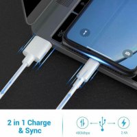 USB кабел за iPhone 6, 6S, 7, 8, 8 Plus, 11, 11 Pro, и др., снимка 6 - USB кабели - 39551740