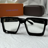 Louis Vuitton Millionaires висок клас 1:1 прозрачни слънчеви очила , снимка 3 - Слънчеви и диоптрични очила - 44783704