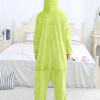 Пухкава пижама, Костюми тип onesie и kigurumi, жабче, снимка 5 - Пижами - 38312208