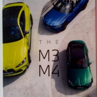 Книга списание брошура каталог за автомобили BMW М3 и М4, снимка 1 - Специализирана литература - 39255615
