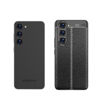 Samsung Galaxy S23 - Луксозен Кожен Кейс Гръб AF, снимка 4 - Калъфи, кейсове - 40935326