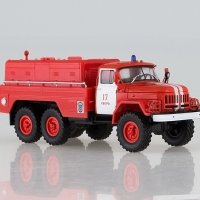 ЗИЛ 131 ПНС-110 Пожарна - мащаб 1:43 на Наши Грузовики моделът е нов в кутия, снимка 2 - Колекции - 41954054