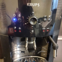 Кафемашина Krups, Espresso Automat Arabica, Espresso machine, 1450W, 15 bar, 1.7l, Black Кафемашина,, снимка 2 - Кафемашини - 35727717