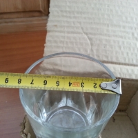 Ретро стъклени чаши за вода уиски , снимка 4 - Антикварни и старинни предмети - 36084121