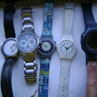 Продавам 5 броя кварцови часовника Norvasc,TCM,Swatch,Kappa, снимка 1 - Мъжки - 42193411