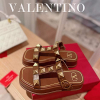 Valentino (реплика) 95, снимка 5 - Чехли - 44635880