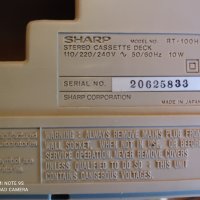 SHARP RT-100 H, снимка 5 - Декове - 39488520