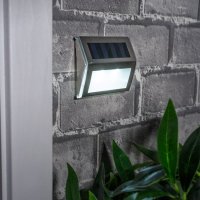 Соларен фенер за стена настолен, за окачване,10x2.3x8 см, снимка 1 - Соларни лампи - 40455957