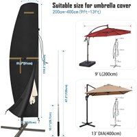 Ново Покритие за чадър анти-UV водоустойчиво ветроустойчиво Покривало, снимка 2 - Други стоки за дома - 41332742