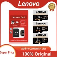 Lenovo 2TB карта Class 10 с адаптер, снимка 2 - Карти памет - 42020106