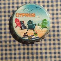 магнит за хладилник CYPRUS, снимка 1 - Колекции - 44559168