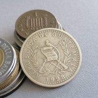 Монета - Гватемала - 25 центавос | 1998г., снимка 2 - Нумизматика и бонистика - 41694206