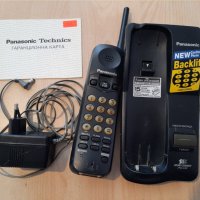 Безжичен телефон за стационарна мрежа Panasonic, снимка 2 - Стационарни телефони и факсове - 44837077