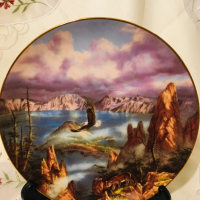 серия колекционерски порцеланови чинии за стена , снимка 11 - Декорация за дома - 44730704