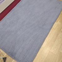 Пухкав килим в светло лилаво, снимка 1 - Килими - 36061892