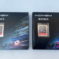 Новa паметнa картa Indmem XQD 128GB R 440MB/s, W 400MB/s , снимка 4 - Твърди дискове - 41753838