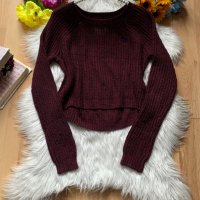 Къс пуловер, снимка 1 - Блузи с дълъг ръкав и пуловери - 34445531