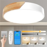 Нова 32W LED Светлина Лампа 3 Цветни Режима, Дълъг Живот, Лесен Монтаж, снимка 1 - Лед осветление - 44255900