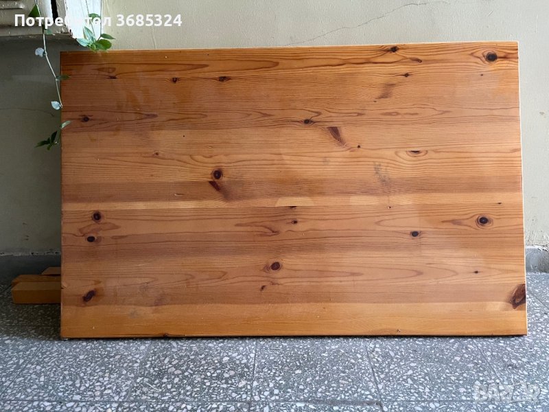 Дървена маса, снимка 1