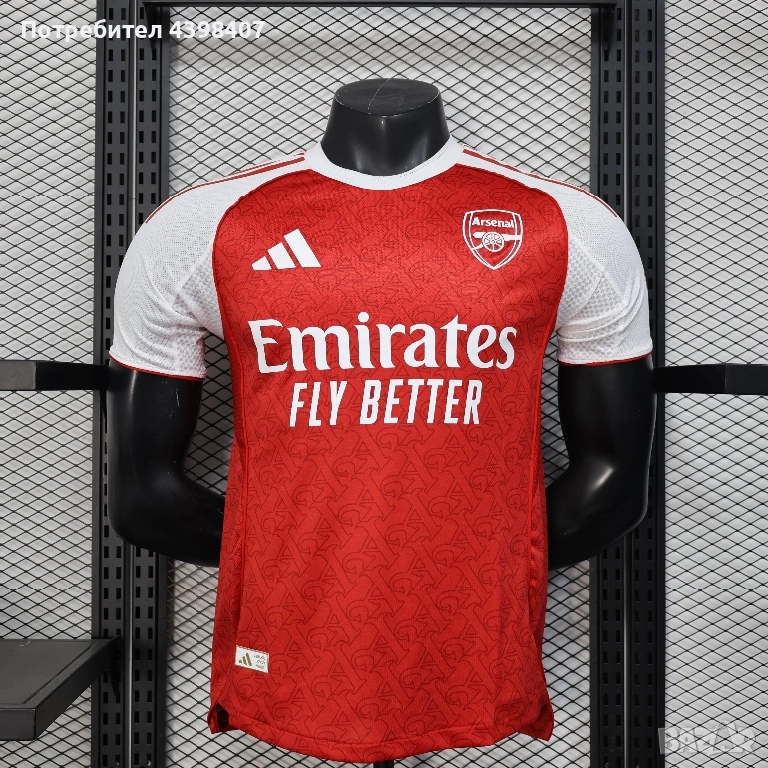 Футболна тениска Arsenal Home 25/26, снимка 1