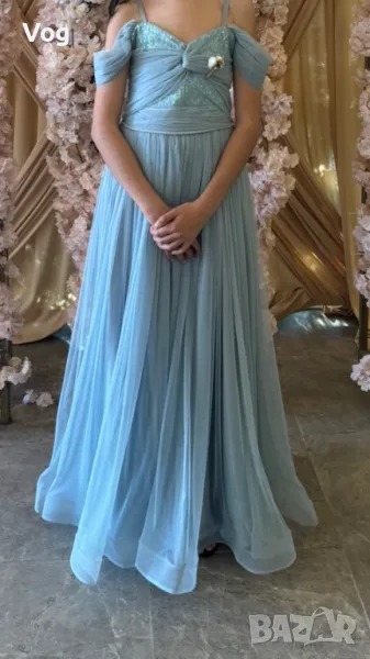 Детска официална рокля - 152 - 11 г, снимка 1