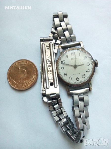 Дамски механичен часовник Заря, снимка 1