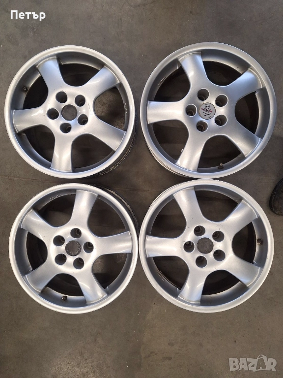 АЛУМИНИЕВИ ДЖАНТИ ЗА ФОРД ПЕЖО РЕНО ЯГУАР ВОЛВО  -5х108-17 цола, снимка 1