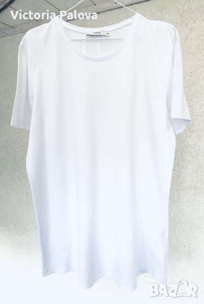 Бяла тениска унисекс JACK&JONES PREMIUM, снимка 1
