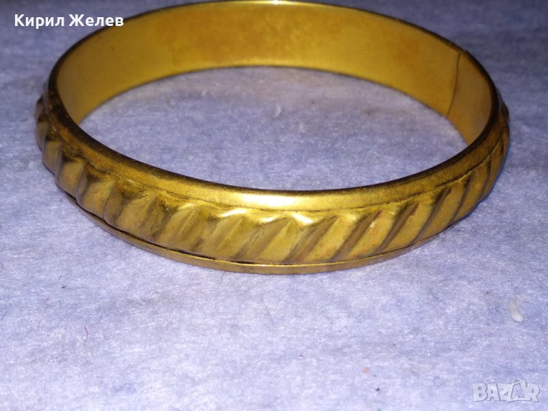 СТАРА БРОНЗОВА ОСМАНСКА ЕТНО ГРИВНА РЪЧНА ИЗРАБОТКА 37945, снимка 1