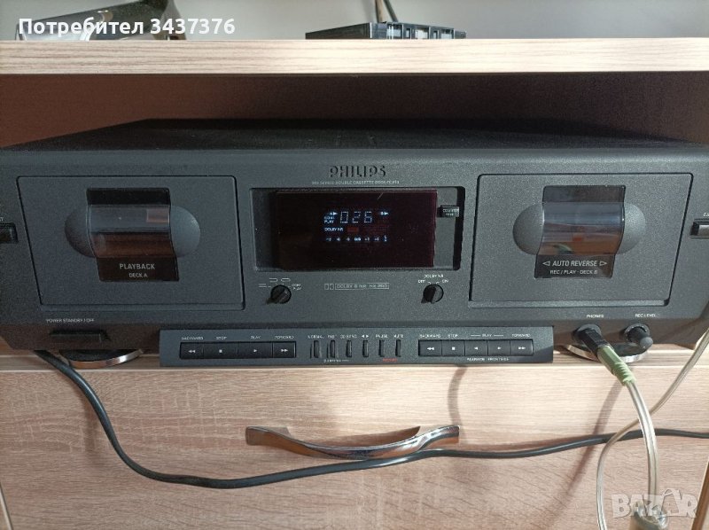 двукасетен дек Philipis 70FC910/20S, снимка 1