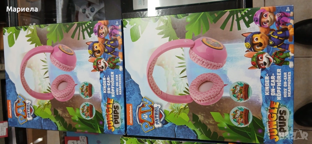 PAW PATROW Детски Слушалки / Розови, снимка 1