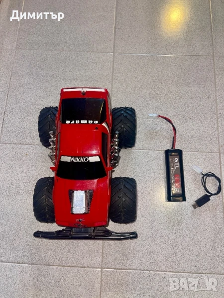 Радиоуправляема кола Nikko High Roller – колекционерски модел Monster Truck, снимка 1