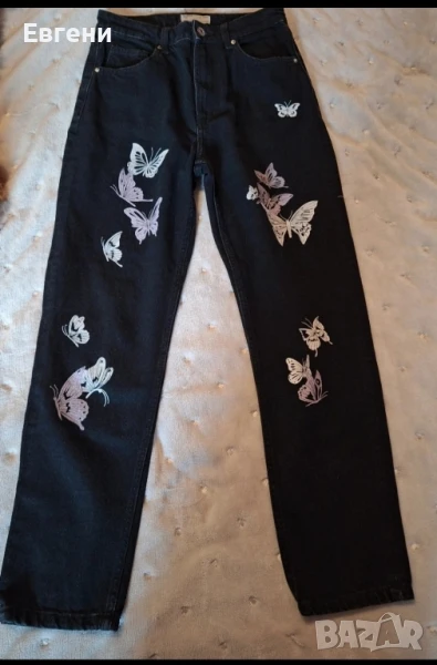 Дънки Bershka Mom, снимка 1