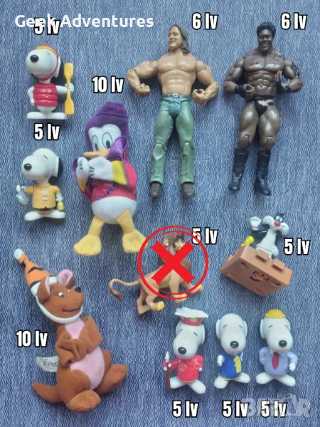 Кечисти и McDonalds Играчки, Микс Евтини Детски Играчки, снимка 1