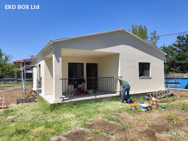 Сглобяеми Къщи с метална конструкция-производство, доставка и монтаж, снимка 1