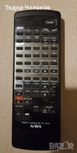 Дистанционно Aiwa RC-T80ML, снимка 1