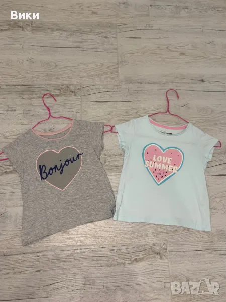 Лот детски тениски 5-6г ръст 116см, снимка 1