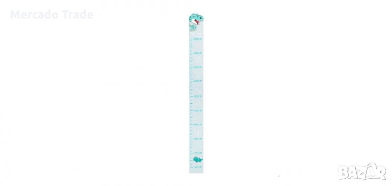 Дървен ръстомер за стена, Динозавър , снимка 1