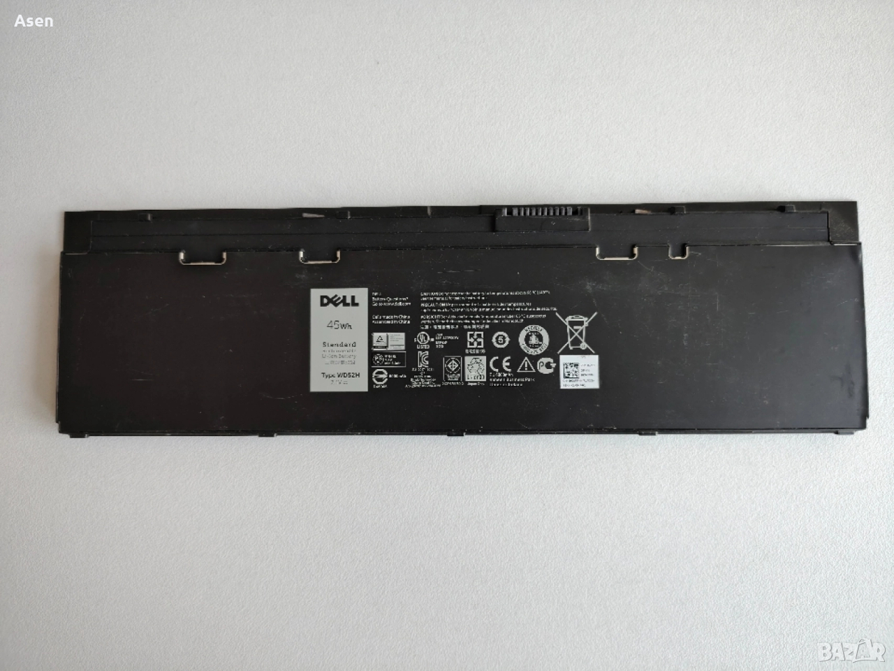 Dell Latitude E7240 E7250 Type WD52H батерия, снимка 1