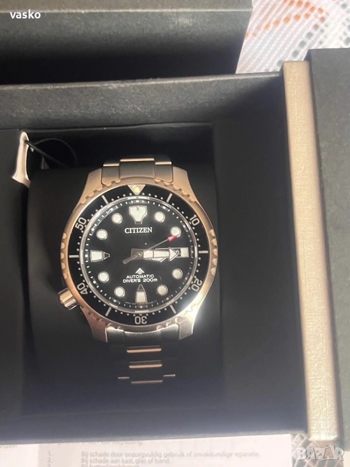 Citizen Automatic Diver-нов,гаранция, снимка 1