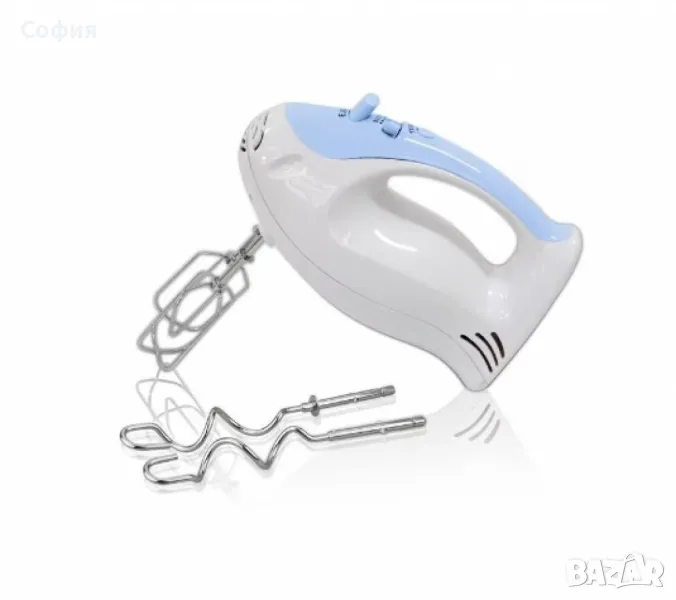 Миксер, 200W,бял/син,5 степени Sapir, снимка 1